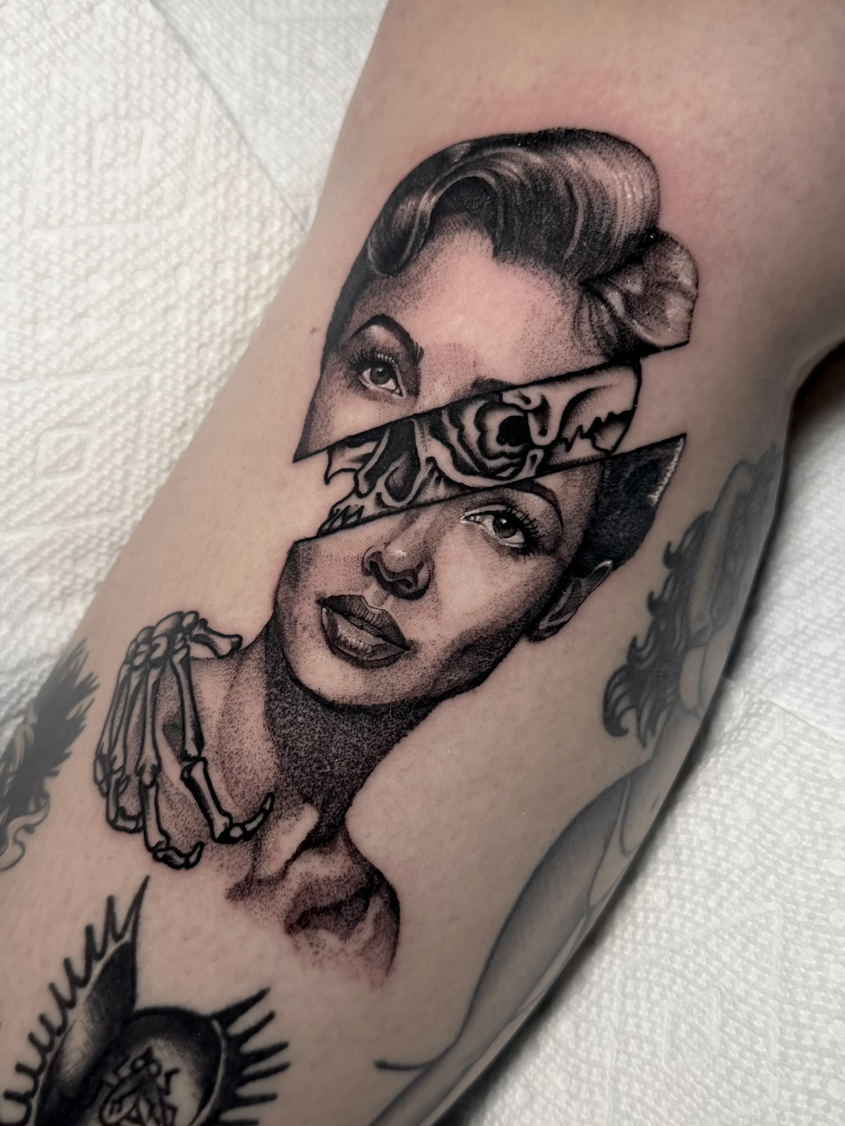 Tattoo artwork by Madison Flaherty, portfolio image 4