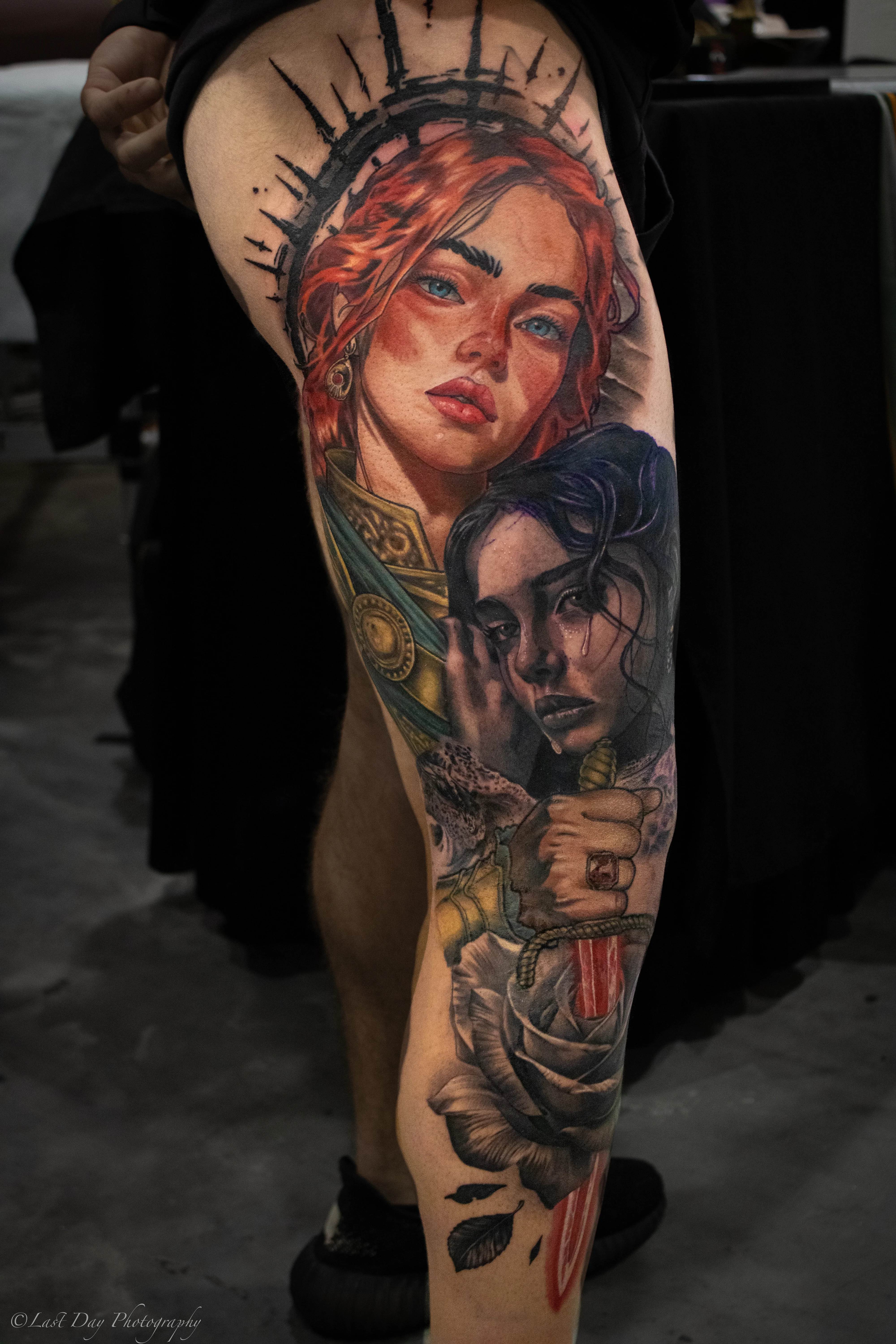 Tattoo artwork by Tina Bartolomeo, portfolio image 1