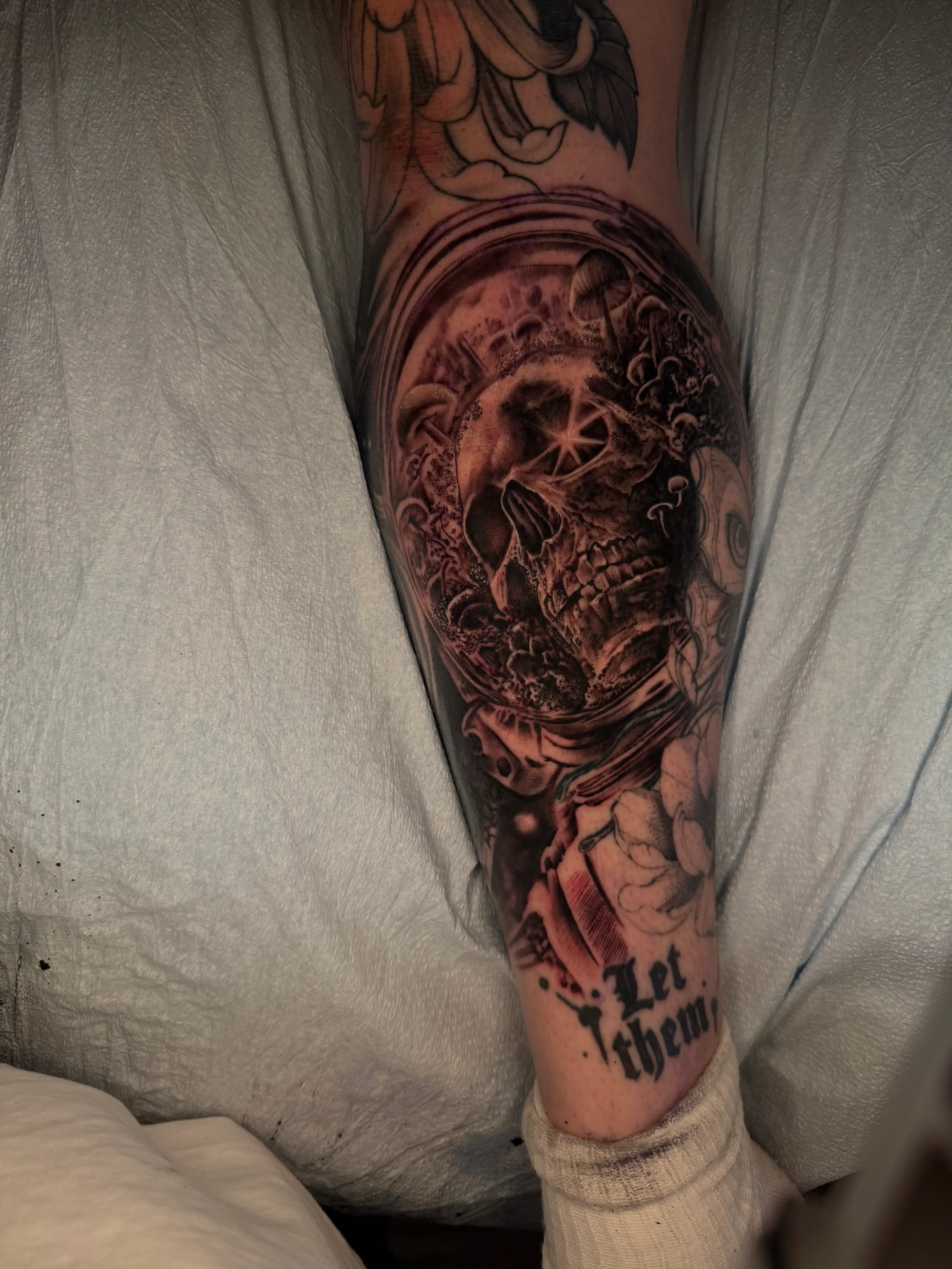 Tattoo artwork by Tina Bartolomeo, portfolio image 7