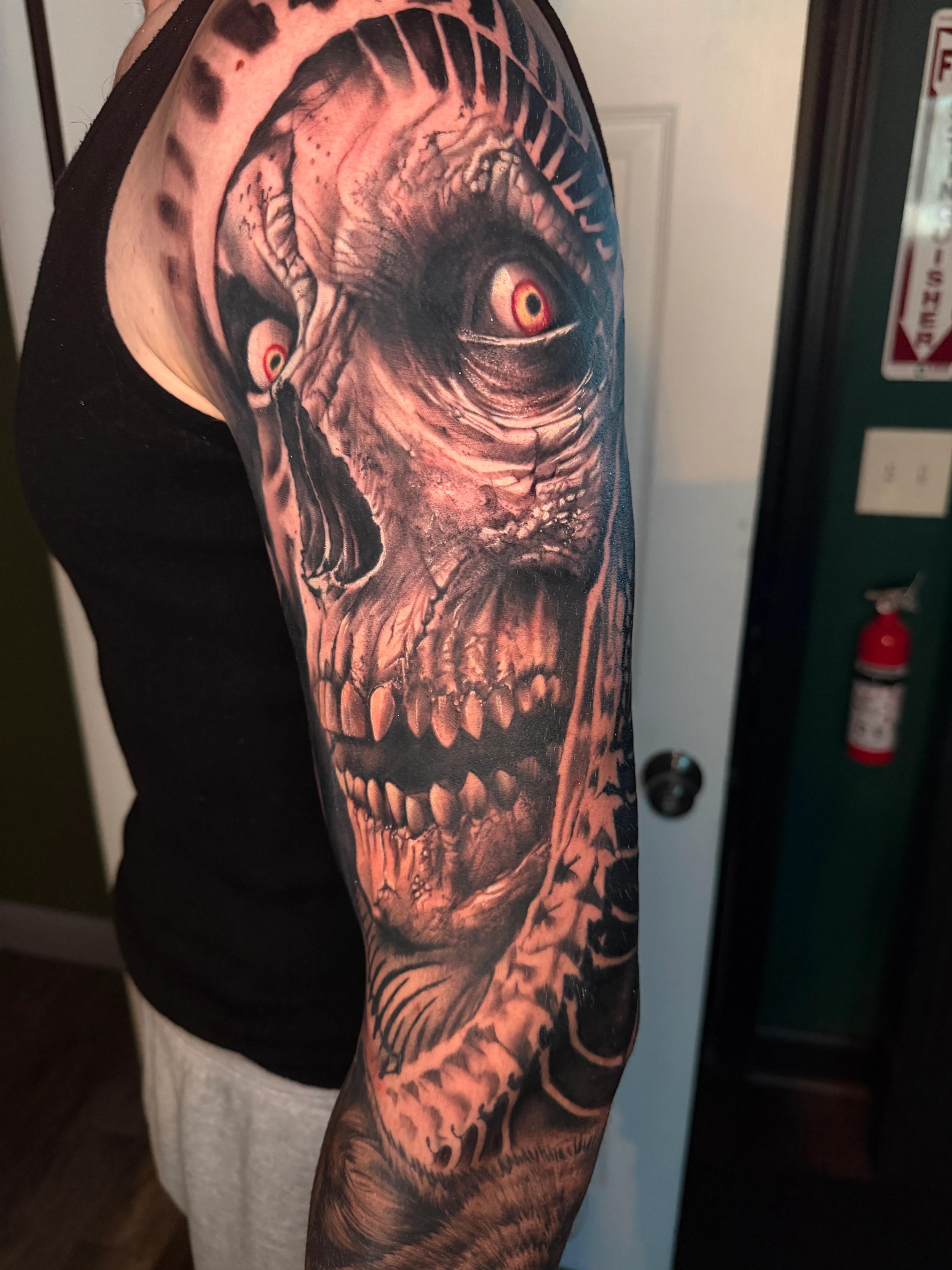 Tattoo artwork by Tina Bartolomeo, portfolio image 9
